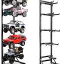 RC Car Stand,Adjustable Display & Storage - for Large 1/10+ RC Cars/Trucks, Heavy-Duty High Capacity