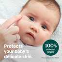ATTITUDE Plastic-Free Face and Cheek Balm Bar for Baby, EWG Verified, Dermatologically Tested, Made with Naturally Derived Ingredients, Vegan, Unscented, 1 Ounce