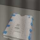 BoxLegend Shirt Folder Board Enlarged Version,Tshirt Organizer for Easy Use ,Laundry Folding Board for Sweaters, Hoodies, and thick Clothing (White)