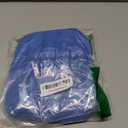 Geekria NOVA Headphones Puffy Pouch Compatible with JBL Tune 710BT, Sennheiser PXC 550-II, Bose QC Ultra II, Soft Shell Replacement Protective Travel Carrying Bag with Cable Storage (Blue)