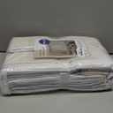 MIULEE Natural Pinch Pleated 100% Blackout Linen Curtains 90 Inch Length 2 Panels Set, Black Out Memory Trained Pleat Curtains Light Blocking Room Darkening Drapes for Bedroom Living Room Window