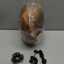 Opini Mannequin Head with 80% Human Hair - Straight, 26"-28" Doll Head for Cosmetology & Hairdresser (#27 Light Brown)