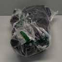 Soularge Women's Winter Plus Size Padded Fleece Parka Coat with Hood (Black, 2X)