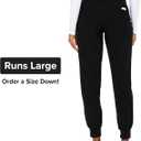 Med Couture Maternity Jogger Scrub Pants for Women, High Rise Waist, 4 Pockets with Soft Knit Waistband - MC029
