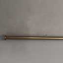 Ivilon Tension Curtain Rod - Spring Tension Rod for Windows or Shower, 36 to 54 Inch. Warm Gold
