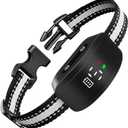 Bark Collar for Small Medium Large Dogs 5-150 Lbs,Bark Collar with Adjustable Sensitivity and Intensity Beep Vibration and Optional Shock Function,Rechargeable Dog Bark Collar No More False Trigger