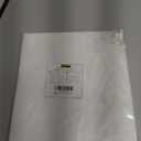 Barossa Design Waterproof Fabric Shower Curtain or Liner Microfiber - Soft Cloth & Hotel Quality, Machine Washable White Shower Curtain Liner for Bath Tub, 72x72 Inches