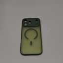 Designed for iPhone 17 Pro Max Case, Compatible with MagSafe, [Camera Protection] [15FT Military Drop Protection] Shockproof Translucent Matte Anti-Slip Phone Case, 6.9", Alpine Green