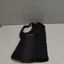 Ekouaer Women's Underbust Corset Waist Trainer Cincher Steel Boned Body Shaper Tummy Fat Burner XL, Black