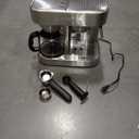 Espressione Combination Stainless Steel Espresso + Coffee Maker, 10 cups