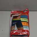 PUMA Men's 5 Pack Performance Boxer Briefs (Black/Grey/Navy/Bright, XL)