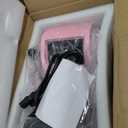 Hat Press, Hat Press Heat Machine for Caps, Hat Heat Press with 2 Platens and HTV Iron On for Vinyl, Sublimation, Heat Transfer (Pink)