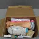 Mini Sewing Machine for Beginners, 122-Piece Portable Sewing Machine, Dual Speed Small Sewing Machine, Adults and Kids Sewing Machine, Travel Beginner Sewing Machines with Sewing Kit and Book, Blue (Premium Set, White)