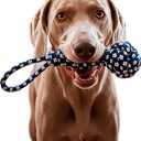 My Pet & Me - Durable Knotted Rope Dog Toy (13 Inch) - Playful Chew Toy for Puppies & Active Dogs - Great for Tug of War, Teething, and Interactive Play - Ideal for Indoor & Outdoor Fun