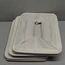 OrganiHaus Large Fabric Storage Baskets for Shelves 3 Pack, 15x11in Closet Storage Bins for Shelves, Canvas Baskets for Organizing, Linen Closet Organizers, Cloth Basket, Beige/Off-White