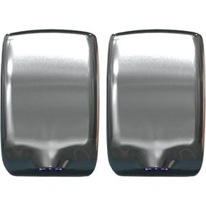 EnBath Commercial Hand Dryer (2-Pack) - Electric Hand Dryers for Bathrooms High Speed (224 MPH) Stainless Steel Air Hand Dryer with Air Filter, Optional Energy-Saver Mode, Speed/Volume Control