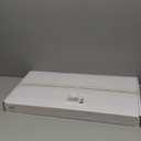 6-Pack Natural Clay Stone Mosaic Wall Tile, 11.4" x 22.8" Subway White Textured Flexible Stone Decorative Wall Tiles for Kitchen, Bathroom, Fireplace, Indoor & Outdoor, Covers 10.8 Sq. Ft.