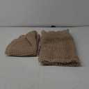 Furicher Large Waffle Bath Mat Set, Non Slip Bathroom Mat Set, Ultra Absorbent Bath Mats for Bathroom Decor, Extra Soft Floor Bathroom Rugs Sets 2 Piece, Washable Bath Rugs (20"×47" and 16"×24")