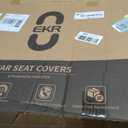 EKR Tacoma Car Seat Covers Custom Fit for Toyota Tacoma (Petrol) 2024 2025 2026 DoubleCab/CrewCab SR/SR5/TRD Sport/TRD Off-Road/Limited -Truck Seat Covers Full Set, Neoprene (Black)