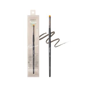 Piccasso 717 Eyeliner Brush Ultra-Fine Angled Brush for Gel and Liquid Eyeliner, Precision Eye Makeup Tool for Tightlining and Winged Liner, Professional Eye Makeup and Eyeshadow Brush