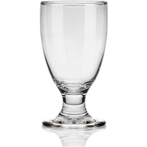 Goblet Set of 4, 10 Oz Small Red & White Wine Goblets Water Glasses Short Stem, Crystal Stemmed Banquet Goblets, Juice Iced Tea Drinking Cup for Party, Wedding