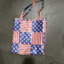 USA Pocket Square Patriotic America Flags Red White and Blue Stars and Stripes Tablecloth, Size 95x35in (1pc), 95x17in (2pcs)