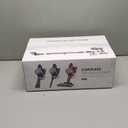 Cordless Vacuum Cleaner for Home,Lightweight Stick Vacuum Cordless Rechargeable with Power Suction, Up to 35 Mins Runtime, Hardwood Floor Vacuum for Pet Hair,Carpets,Tile(Deep Purple)