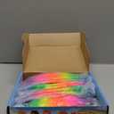 Mic Playground Balls Kickballs 8.5 Inch, Rainbow Playground Ball Set for Kids and Adults, Dodgeball Kick Balls Handball for Indoor & Outdoor Schoolyard Games with Hand Pump(4 Pack)