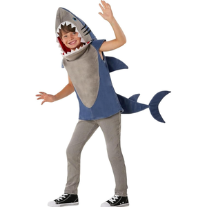 Morph Costumes Great White Shark Costume for Kids - Fun Fish Outfit for Boys and Girls - Perfect Halloween Dress-Up, M
