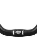 PLATT 25.4/31.8mm Mountain Bike Handlebar/Riser Handlebar - (30mm, 35mm, 50mm, 70mm, 90mm, 120mm, 160mm) High-Rise Aluminum Alloy MTB Handlebar (25.4mm-620mm, 90mm Rise)