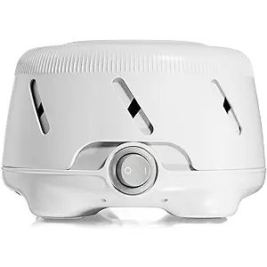 Yogasleep Dohm Uno White Noise Sound Machine, Real Fan Inside for NonLooping White Noise, Sleep Aid, Office Privacy & Meditation for Adults & Baby, Registry Gift (White)