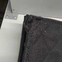 MABOZOO Indestructible Dog Beds - Chew Proof Crate Pad for Aggressive Chewers, Machine Washable Quilted Mat, Durable for Extra Large Dogs, Black Kennel Pad (36x57 in)