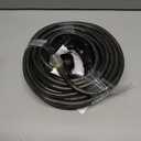 UltraPro LED Rope Lights, 50ft Premium Smoke Black Rope, Warm White Light 3000K, Indoor/Outdoor, Discreet, Elegant, Flexible, Linkable, Durable, Rope Lights Outdoor, 66923