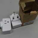 2 Pack US to UK Ireland Travel Plug Adapter, Type G Power Plug Adapter with 3 Outlets 3 USB Ports(2 USB C), European Travel Plug Adapter for USA to England London Scotland British Qatar Irish HongKong