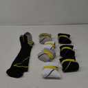 fenglaoda 8 Pairs Compression Socks for Men & Women 20-30 mmHg Knee High Nurse Pregnant Running Medical and Travel Athletic M