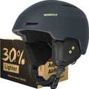 MOUNTALK Ultra-Lightweight Ski/Snowboard Helmet for Men,Women & Kids - Adjustable Fit,Meets ASTM Safety Standards - Perfect for Youth,Adults,Children, Snowboarding Gear & Accessories, L / 60-63 cm