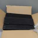 2 Pcs Stackable Fruit Basket with Lid for Kitchen Counter Storage Basket with Drawer Mesh Wall Hanging Wire Baskets with Lid Metal Vegetable Container for Kitchen 13.8 x 8.3 x 9.8''(White)