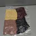 dmuveo Boy Shorts Underwear For Women Seamless Full Coverage Briefs Soft Stretch Boxer Shorts Panties 4 Pack (XX-Large, 4pack)