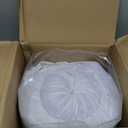 LUCID Lavender Infused 3 Inch Memory Foam Mattress Topper with 5 Zones Twin XL Size Plush Feel CertiPUR Certified Dorm Room Essentials