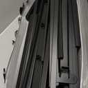 Hunlostten 18in High Queen Bed Frame No Box Spring Needed, Heavy Duty Metal Platform Bed Frame Queen Size with Round Corners, Easy Assembly, Noise Free, Black