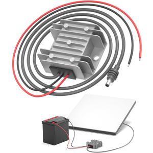 Starlink Mini 12V Adapter, Starlink Mini Power Supply 12V to 30V 3.5A DC Converter, DC Power Adapter Converter Input Conversion Kit for Truck RV Marine Waterproof Booster Cable with Multi-Protection (Grey)