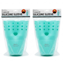 BWell Tumble Silicone Sleeve, 2pack, Green