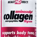 HEALTH DIRECT AminoSculpt Sugar-Free Collagen Supplement - High Potency Medical-Grade Protein for Hair, Skin, Nails & Joints, Grass-Fed, Non-GMO, Liquid Collagen - Tart Cherry - 30 Fl Oz