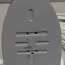 BEAUTURAL Mini Travel Steam Iron for Clothes with Dual Voltage, Temperature Control, Non-Stick Soleplate and Cord Storage, Ideal for Sewing, Quilting and Handcraft (White)