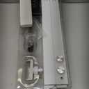 Nail Tech Lamp for Desk, 34 in Large Half Moon Light with Phone Holder, 48W Brightness Adjustable Lash ARC Light for Manicure, Tattoo, Spa, Salon, 3000K-6000K LED Manicure Lamp