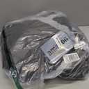 Reflective Jacket, High Visibility Parka, Waterproof Hi Vis, Safety Jacket with Removable Hood and Zipper, ANSI Class 3 (Black, XL)