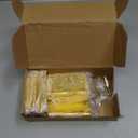 TICONN 18-Pack 3.5 Inch Door Hinges with Removable Pin, 3-1/2 x 3-1/2 Inch Iron Bifold Residential Doors Hardware (5/8" Radius Corner, Polished Brass, 18 Pack)