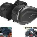 Motorcycle Saddle Bags, Powersports Saddle Bags, Waterproof Saddlebags Luggage Bag, Full Face Helmet Storage Bag, Motorcycle Pillion Seat Bag.