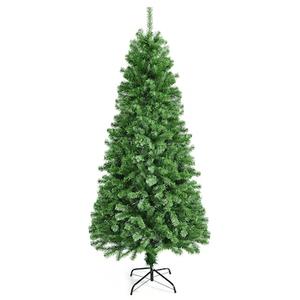 7-ft Pre-lit Artificial Christmas Tree with Multicolor
