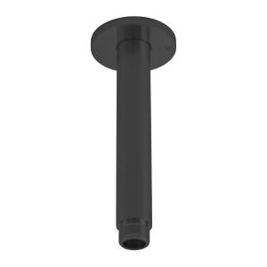Stainless Shower Arm Extension Wall Mount Shower Arm for Bathroom, Black Cooper Color, 6" Length of Pipe